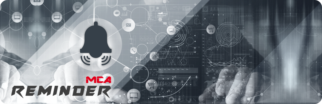 Illustration of the header of the Reminder module of MCA-Kale