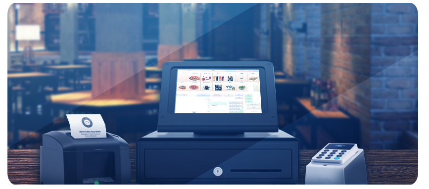 Illustration du matériel du module Cash Register de MCA-Kale