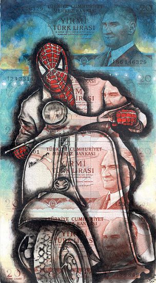 …ATTENTI, STA ARRIVANDO! | Antonio Natale | Illustration de l’article ‘Antonio Natale’ de MCA Concept