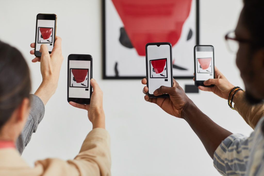 Illustration de la landing page "musée" | MCA Concept